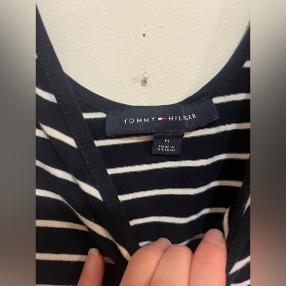 Tommy Hilfiger Nautical Striped Romper - Picture 2 of 6